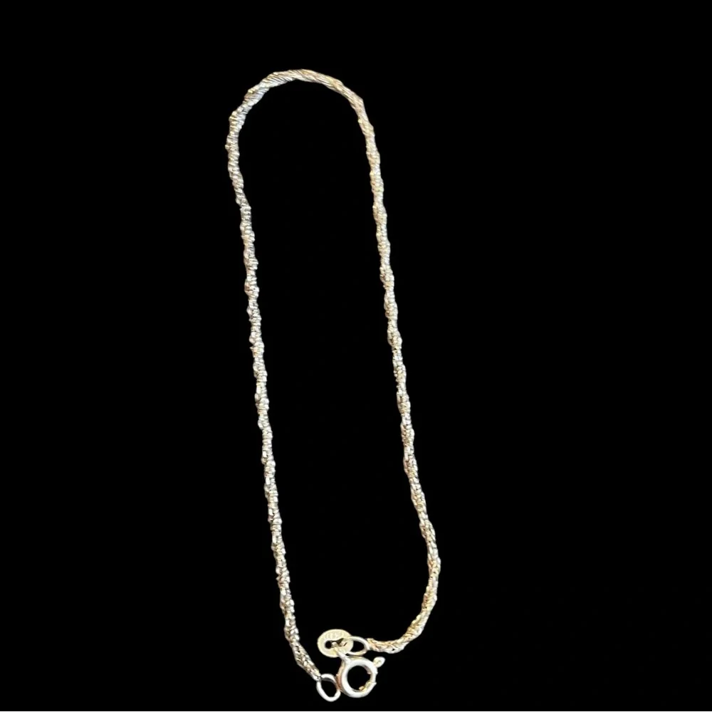 Stamped 925 Italy Sterling Silver Bracelet 8.75